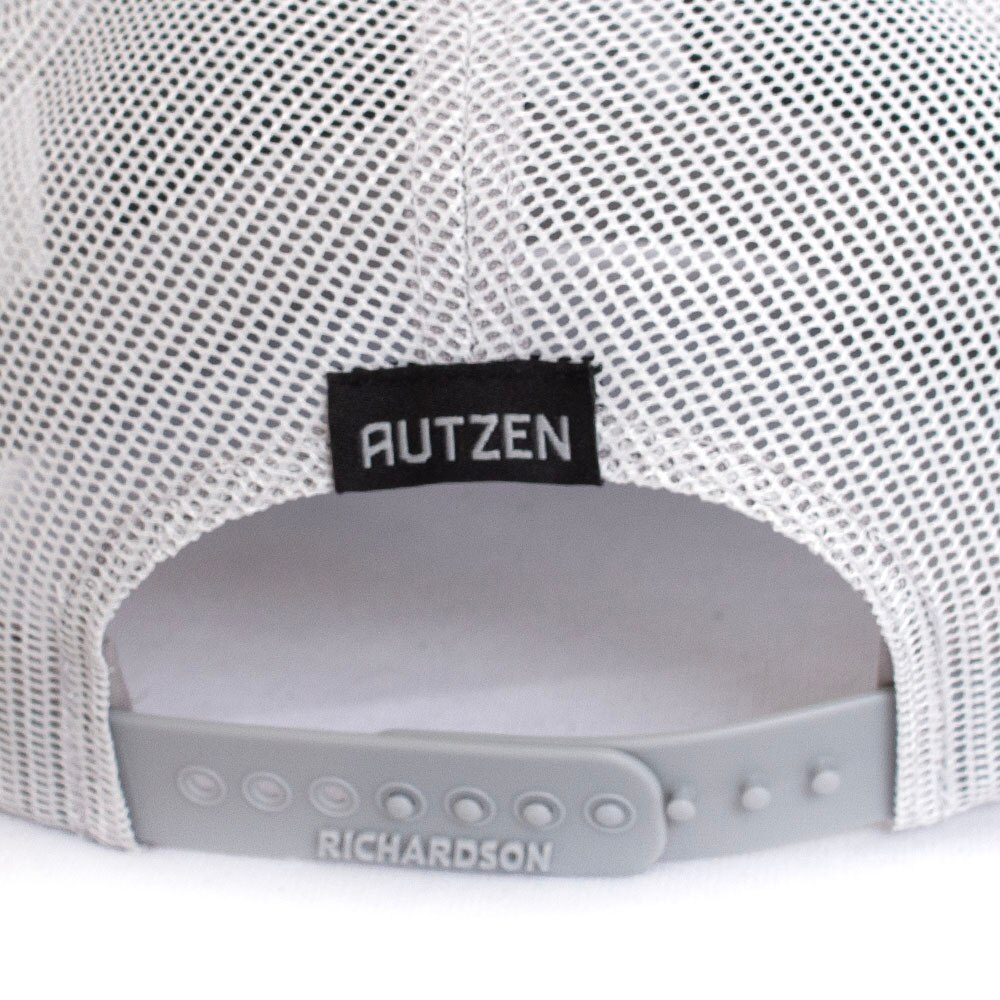 Autzen Stadium, Richardson, Black, Curved Bill, Cotton Blend, Accessories, Unisex, Football, 163, Mesh, Interlocking UO, 829189